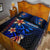 Fiji Quilt Bed Set - Vintage Tribal Mountain Crest - Polynesian Pride