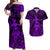 Hawaii Hula Girl Polynesian Matching Dress and Hawaiian Shirt Matching Couples Outfit Unique Style Purple LT8 Purple - Polynesian Pride