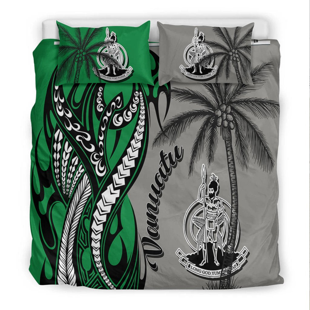 Vanuatu Bedding Set - Classical Coconut Tree - Polynesian Pride