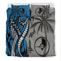 Yap Custom Personalized Bedding Set - Classical Coconut Tree - Polynesian Pride