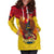 (Custom Personalised) Papua New Guinea Rugby Kumul Pride Hoodie Dress - LT2 - Polynesian Pride