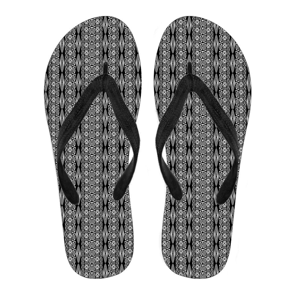Polynesian Flip Flops BMW Men's Flip Flops Black - Polynesian Pride
