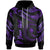 Chuuk Polynesian Custom Hoodie Polynesian Tattoo Purple Version Unisex Purple - Polynesian Pride