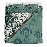 Kosrae Bedding Set - Leaves And Turtles - Polynesian Pride
