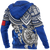 Tonga Polynesian Hoodie Blue Turtle - Polynesian Pride