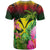 Hawaii T Shirt Reggae Hibiscus Coconut - Polynesian Pride