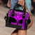 (Custom Personalised) Hawaii Polynesian Purple Tribal Shoulder Handbag - LT12 One Size Purple - Polynesian Pride