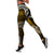 Samoa Legging - Samoa Seal Wave Style (Gold) - Polynesian Pride