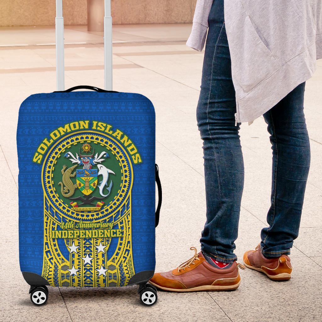 Solomon Islands Independence Anniversary 44th Years Luggage Covers - LT12 - Polynesian Pride