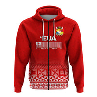 Custom Tonga Eua Zip Hoodie Tongan Pattern LT12 - Polynesian Pride