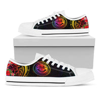 Federated States of Micronesia Low Top Shoes - Tropical Hippie Style - Polynesian Pride
