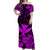 Hawaii Matching Dress and Hawaiian Shirt Polynesia Purple Kanaka Maoli LT13 - Polynesian Pride