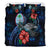 Guam Polynesian Bedding Set - Blue Turtle Hibiscus - Polynesian Pride