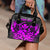 (Custom Personalised) Hawaii Shoulder Handbag - Hibiscus With Tribal Purple - LT12 One Size Purple - Polynesian Pride