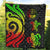 Marshall Islands Premium Quilt - Reggae Tentacle Turtle Crest - Polynesian Pride