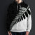 New Zealand Maori Hoodie, Silver Fern Pullover Hoodie - Polynesian Pride