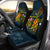 Cook Islands Polynesian Personalised Car Seat Covers - Legend of Cook Islands (Blue) Universal Fit Blue - Polynesian Pride