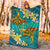 Guam Polynesian Blanket - Manta Ray Ocean - Polynesian Pride