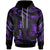 Yap Polynesian Custom Hoodie Polynesian Tattoo Purple Version Unisex Purple - Polynesian Pride