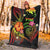 Papua New Guinea Polynesian Premium Blanket - Legend of Papua New Guinea (Reggae) - Polynesian Pride