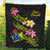 Cook Islands Polynesian Quilt - Plumeria Tribal - Polynesian Pride