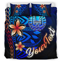 Tahiti Custom Personalised Bedding Set - Vintage Tribal Mountain - Polynesian Pride