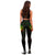 Tahiti Polynesian Women's Legging - Reggae Turtle Hibiscus Flower Frame Vintage - Polynesian Pride