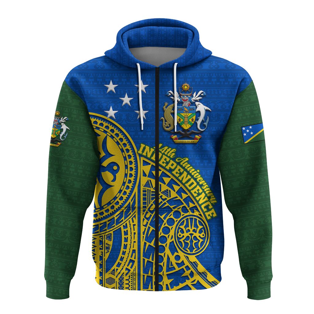Solomon Islands Independence Anniversary 44th Years Hoodie LT12 - Polynesian Pride