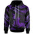 Pohnpei Polynesian Custom Hoodie Polynesian Tattoo Purple Version Unisex Purple - Polynesian Pride