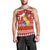 Tonga Kilisimasi Fiefia Men Tank Top Merry Christmas with Tongan Pattern LT13 - Polynesian Pride