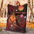 Nauru Polynesian Personalised Premium Blanket - Legend of Nauru (Red) - Polynesian Pride