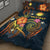 Marshall Islands Polynesian Personalised Quilt Bed Set - Legend of Marshall Islands (Blue) - Polynesian Pride