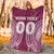 (Custom Personalised) Cook Islands Mangaia Blanket - Tribal Pattern - LT12 - Polynesian Pride