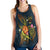 Fiji Polynesian Women's Racerback Tank - Legend of Fiji (Blue) - Polynesian Pride