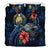 Nauru Polynesian Bedding Set - Blue Turtle Hibiscus - Polynesian Pride