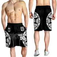 (Custom Personalised) Fiji Rugby Sevens Fijian Tapa Pattern Men Short - LT12 - Polynesian Pride
