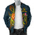 Vanuatu Polynesian Personalised Men's Bomber Jacket - Legend of Vanuatu (Blue) - Polynesian Pride