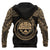 Federated States of Micronesia Hoodie Gold Heart Shield - Polynesian Pride