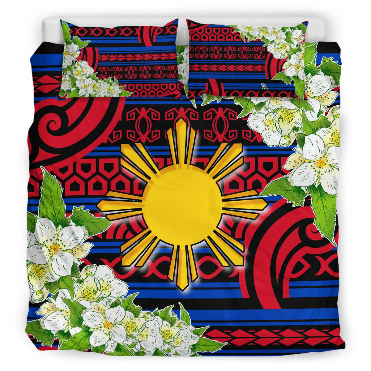 Philippines Bedding Set - Jasmine Flower Style - Polynesian Pride