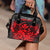 (Custom Personalised) Hawaii Shoulder Handbag - Hibiscus With Tribal Red - LT12 One Size Red - Polynesian Pride
