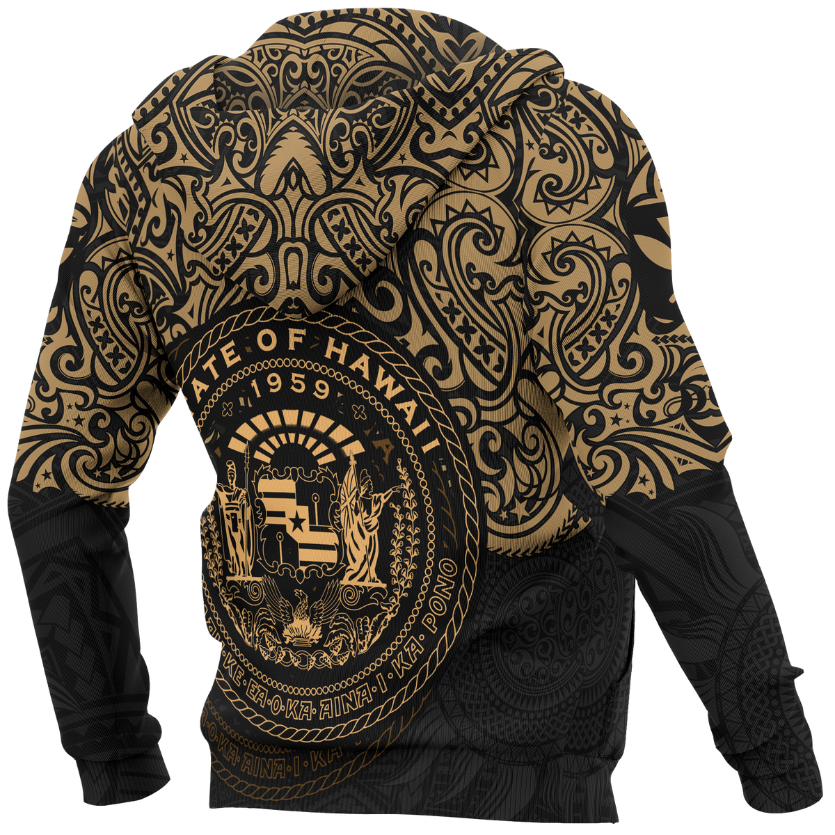 Polynesian Hawaii Hoodie (Zip up) Pride of Hawaii - Polynesian Pride