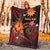 Nauru Polynesian Premium Blanket - Legend of Nauru (Red) - Polynesian Pride