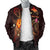 Papua New Guinea Polynesian Personalised Men's Bomber Jacket - Legend of Papua New Guinea (Red) - Polynesian Pride