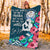 (Custom Personalised) Marshall Islands Mothers Day With Green Turtle Blanket - LT12 - Polynesian Pride