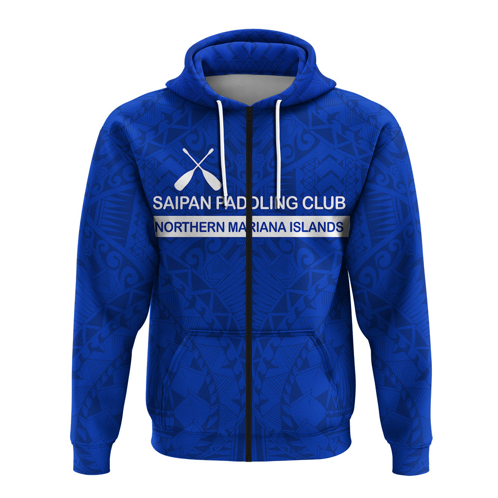 Saipan Paddling Club Spc Zip up Hoodie LT12 - Polynesian Pride