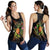 Vanuatu Polynesian Personalised Women's Racerback Tank - Legend of Vanuatu (Reggae) - Polynesian Pride