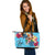 Fiji Leather Tote - Tropical Style - Polynesian Pride