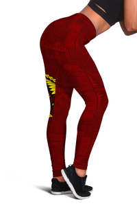 Tonga Vava'u High School Tongan Patterns Legging - LT12 - Polynesian Pride
