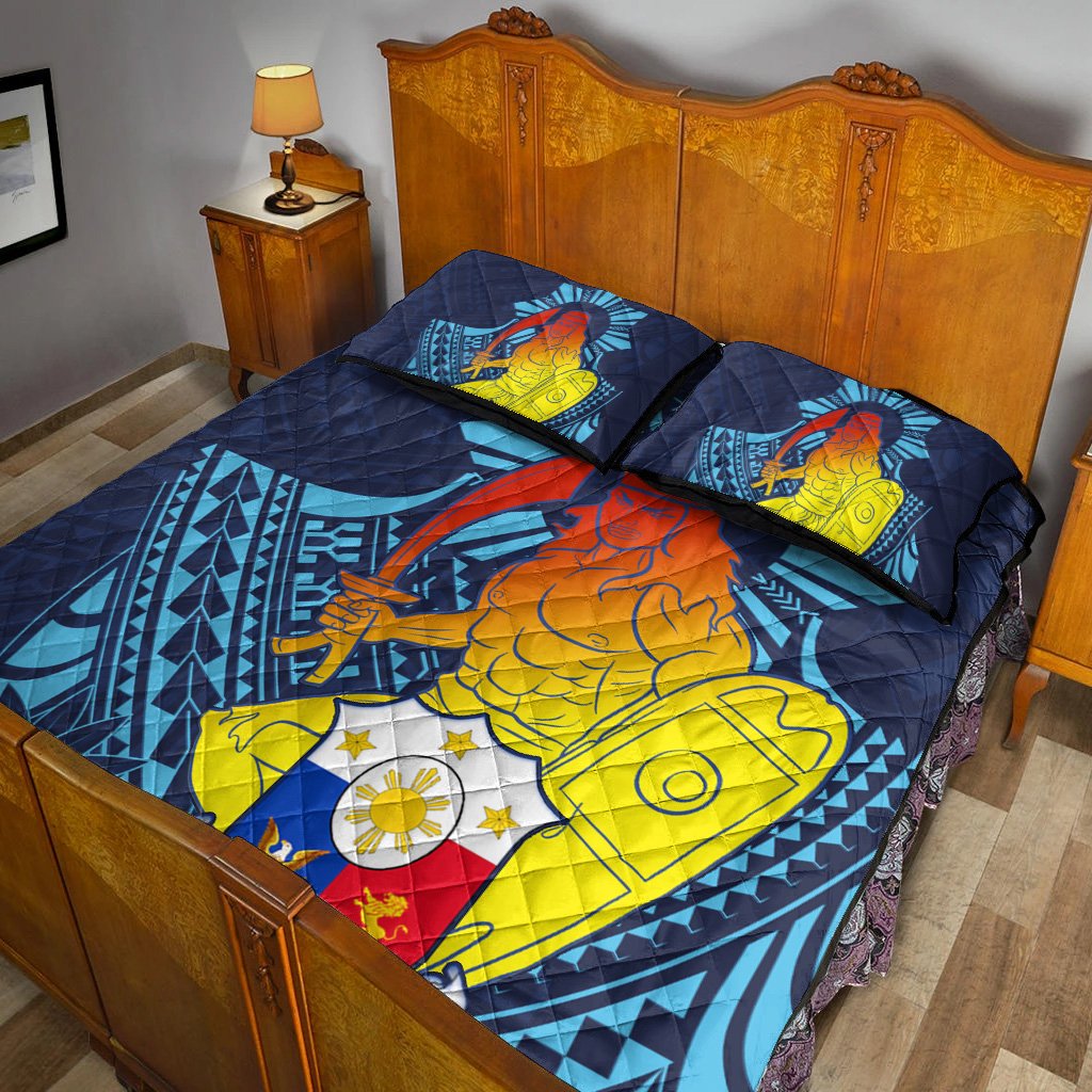 Philippines Quilt Bed Set - King Lapu Lapu - Polynesian Pride