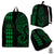 Hawaii Coat Of Arms Tribal Backpack - Green Black - Polynesian Pride